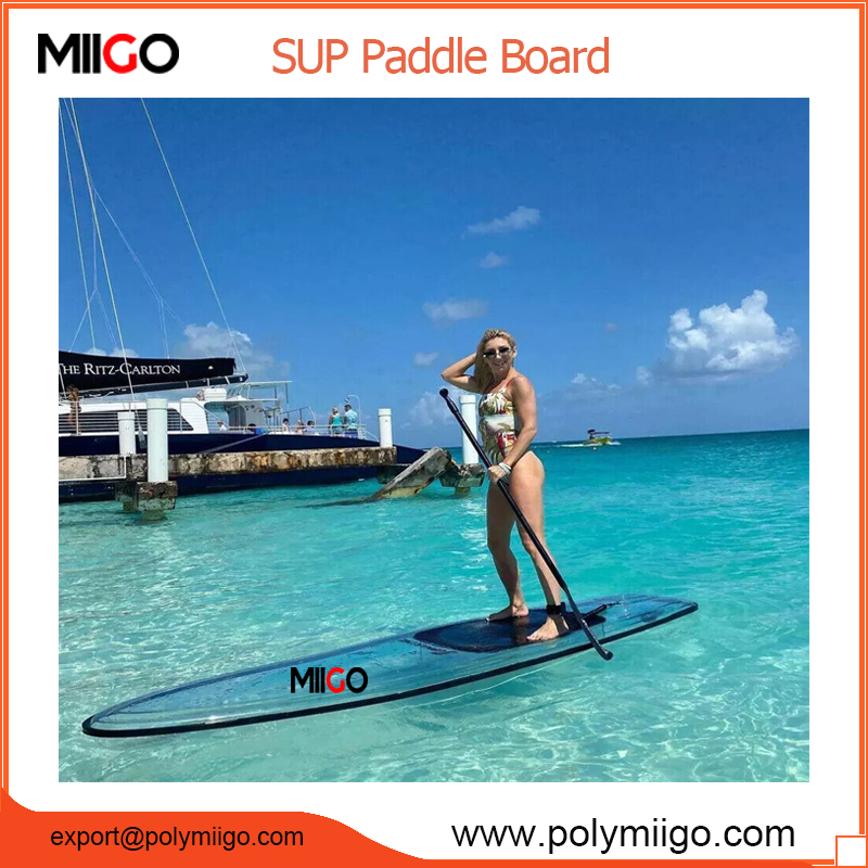 polycarbonate Transparent clear paddle board